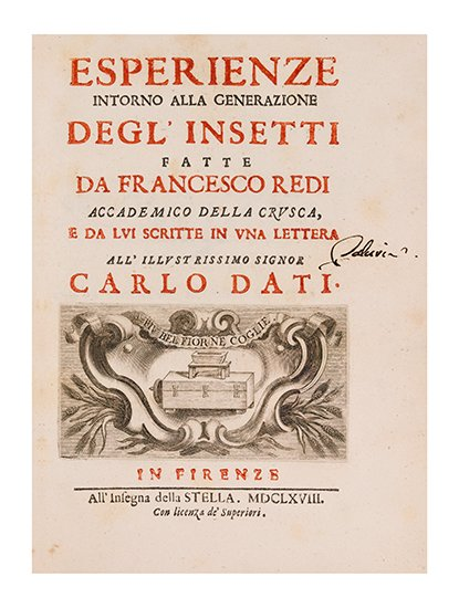 REDI FRANCESCO Esperienze intorno alla Generazione degl Insetti 28 of