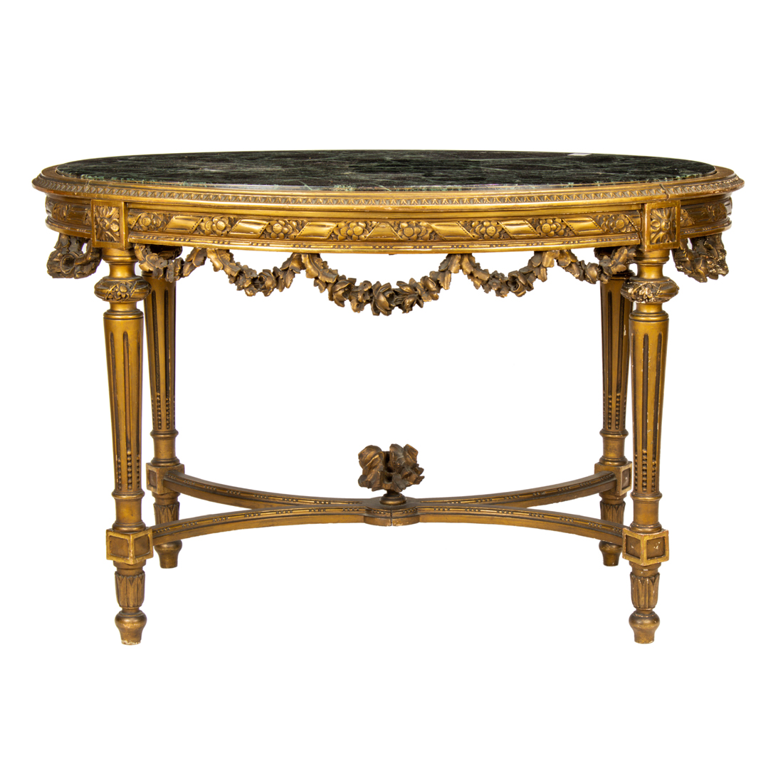 A LOUIS XVI STYLE CONSOLE TABLE A Louis XVI style
