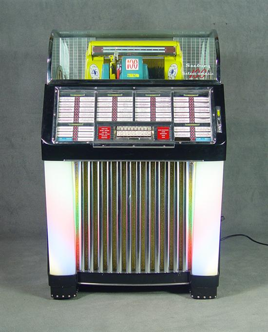 Seeburg 45 Juke Box Select o matic 100C Fifty records