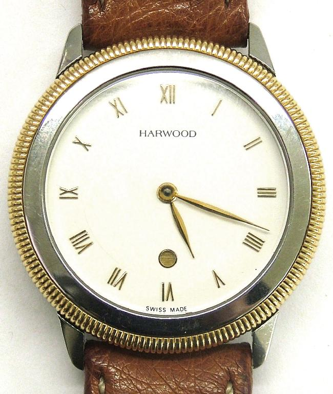 Harwood Watch Co Swiss limited edition stainless steel automatic gentleman