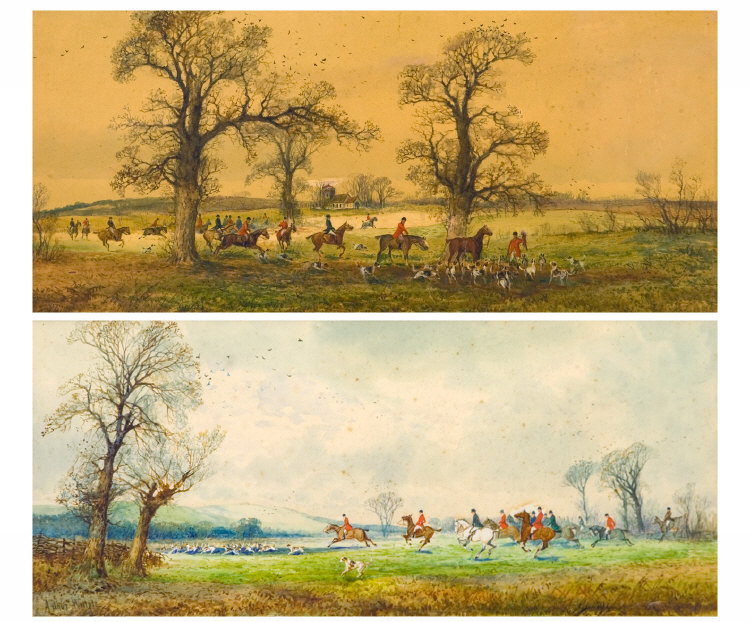 Arthur Willet Pair of Watercolours both signed and titled 1