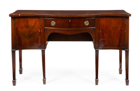 Sale 379 Lot 214 A Regency Style Mahogany Sideboard 19th