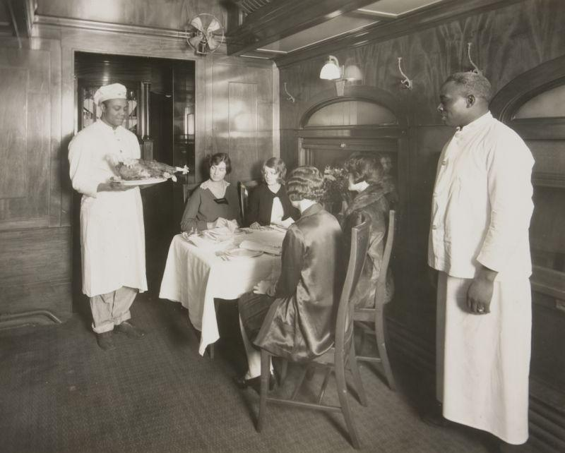 Arthur Prentiss OR early 20th c gelatin silver print Dinner