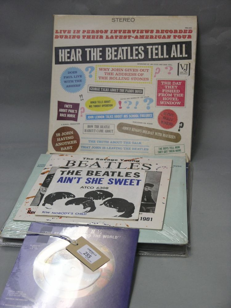 The Beatles records to include rare 7in red vinyl Aint