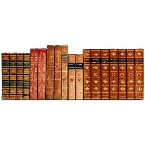 Essais de Michel Seigneur de Montaigne four volumes contemporary calf
