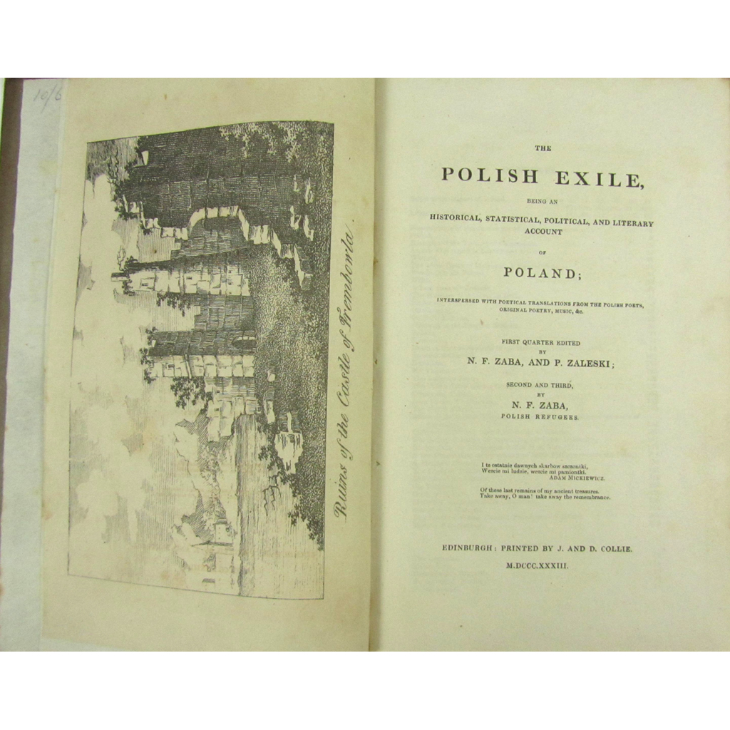 Poland Zaba N F and P Zaleski The Polish Exile