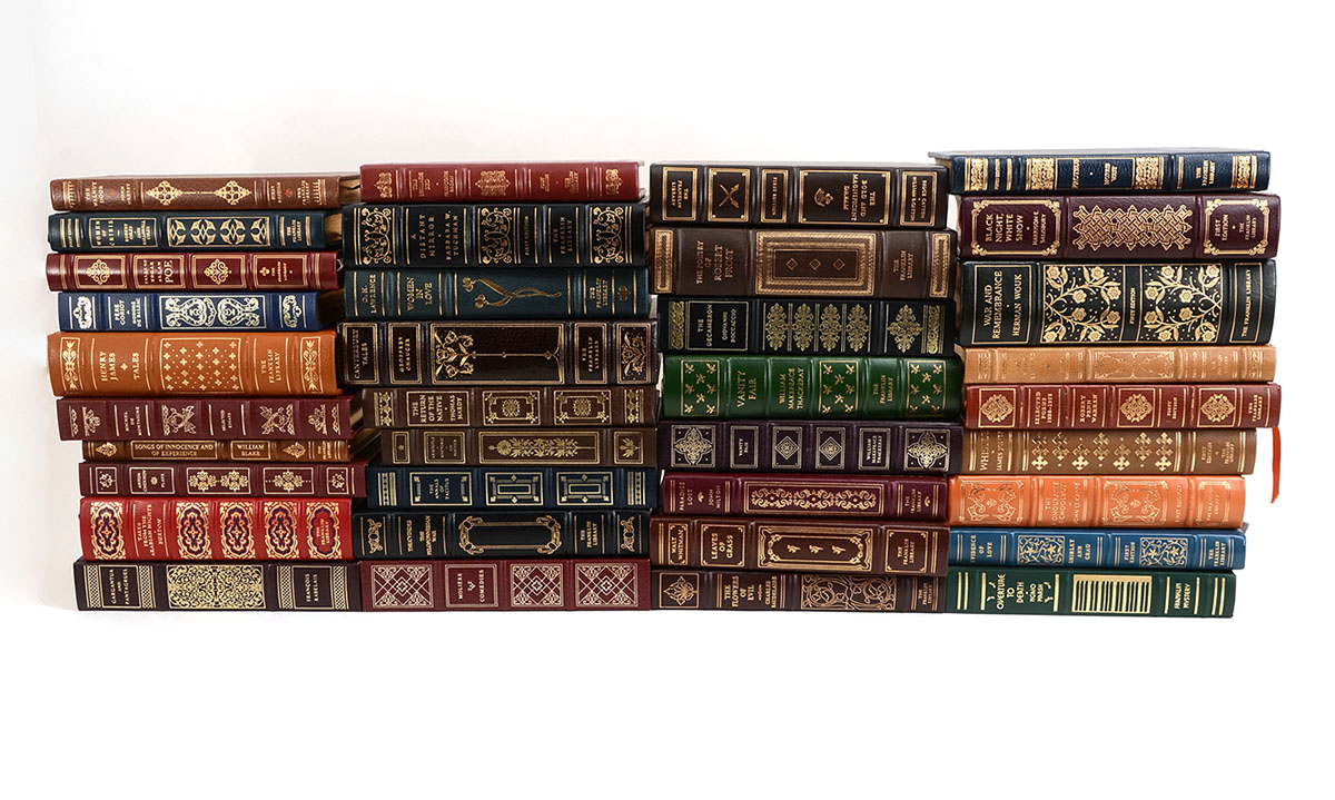 36 FRANKLIN LIBRARY LEATHER BOUND BOOKS 36 volumes total with