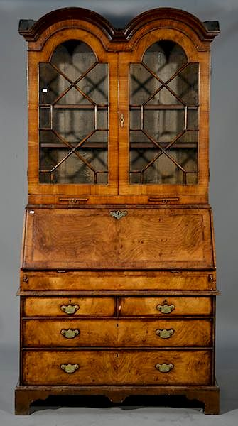 19th 20th C English Secretary 19th 20th C English mahogany