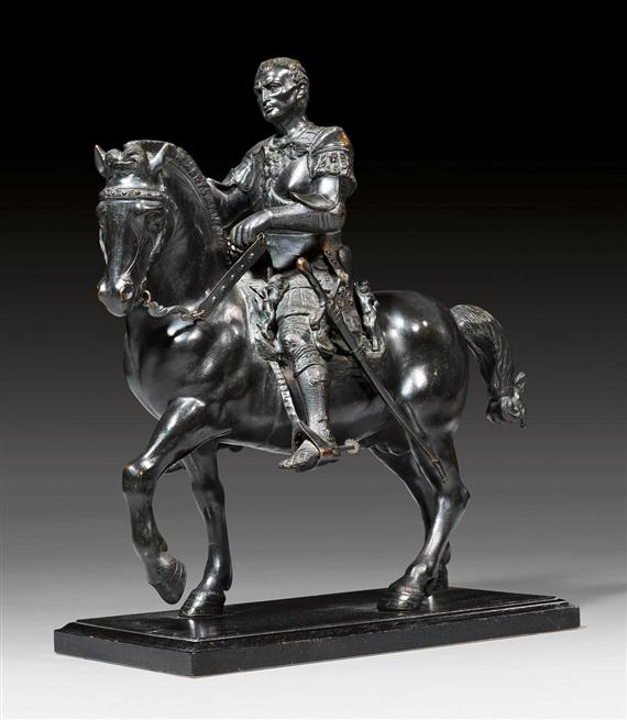 EQUESTRIAN STATUE OF GATTAMELATA after the original by DONATELLO Donato