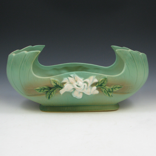 Roseville Gardenia 630 12 Console Bowl Mint Roseville Gardenia console