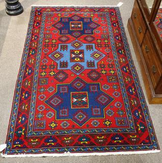 Semi antique Caucasian Kazak carpet Semi antique Caucasian Kazak carpet