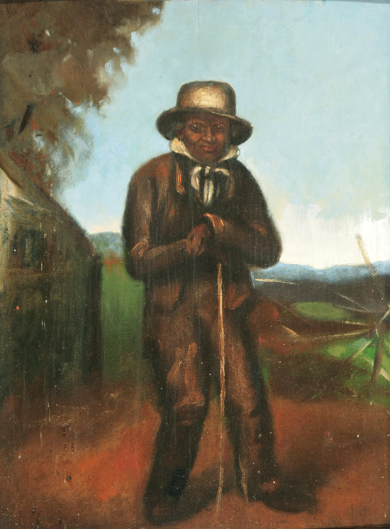American School 19th Century Portrait of Doct Sandy Kenny Unsigned