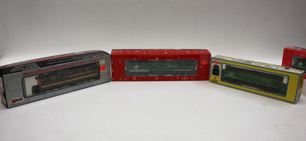 TEN HO GAUGE ATLAS MODEL TRAIN ENGINES Including Silver series