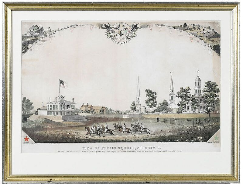 After Nathan B Abbott American 19th century View of Public