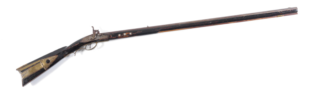1831 H GIBBS LANCASTER PENNSYLVANIA RIFLE 36 octagonal 41 caliber