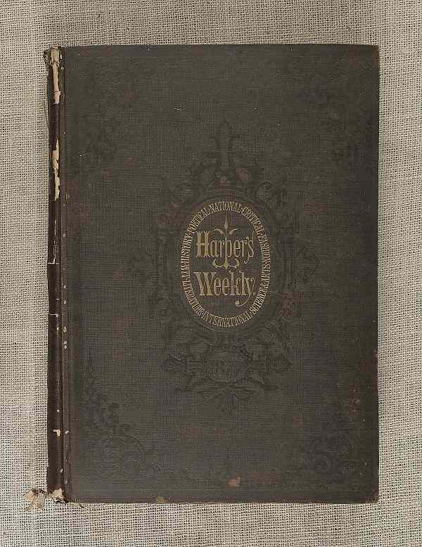 Bound group of Harper s Weekly from 1877