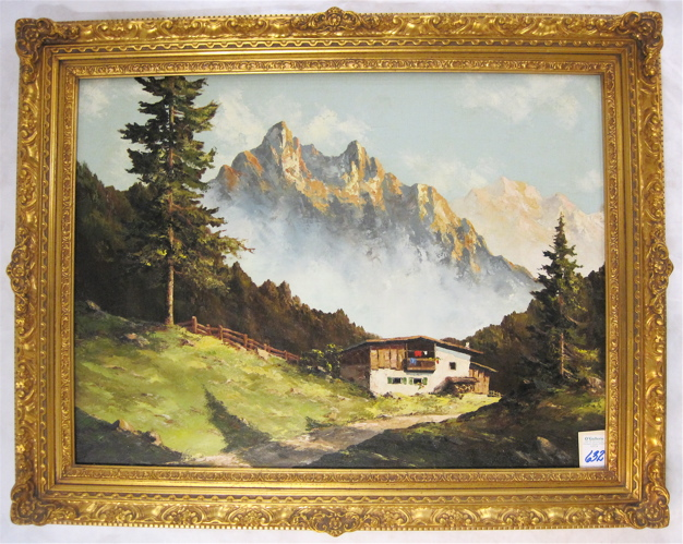 PAUL WESLEY ARNDT OIL ON CANVAS Woodstock N Y 1881
