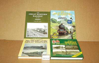 Railway hardback Books by OPC PSL and others with titles