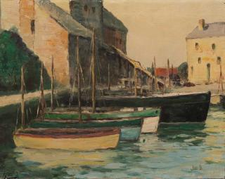 JONAS LIE American 1880 JONAS LIE American 1880 1940 Harbor
