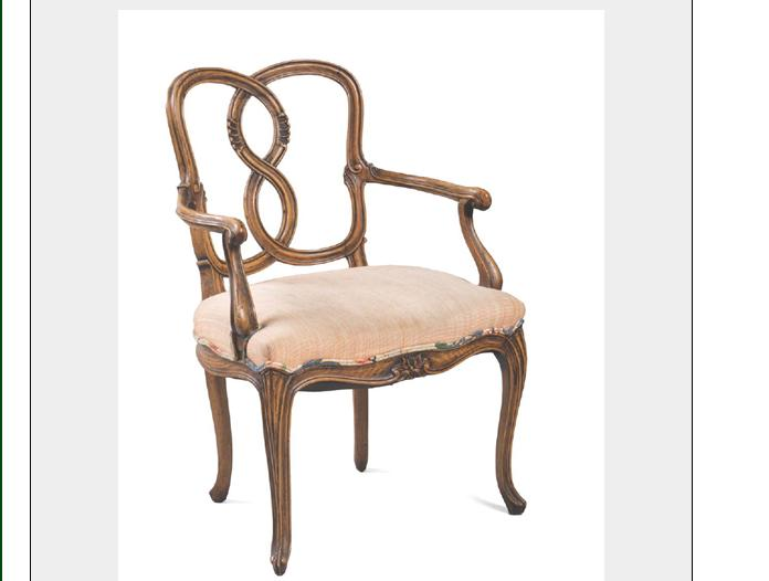 LOUIS XV STYLE CARVED WALNUT CONSOLE TABLE WITH DRAWER Height