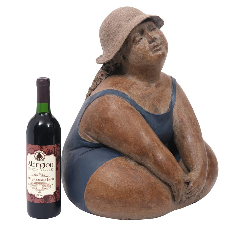 ROSE AIMEE BELANGER LADY IN BLUE SCULPTURERose Aimee Belanger Canada