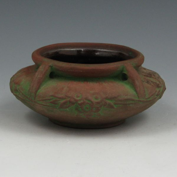 Peters Reed Moss Aztec hanging planter Marked with Zane Ware