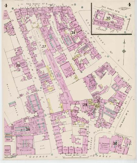 Paisley Renfrewshire Goad Charles E Fire insurance plan of Paisley