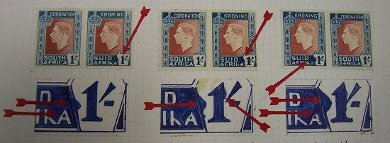 1937 Coronation 1 2d to 1s S G 71 75