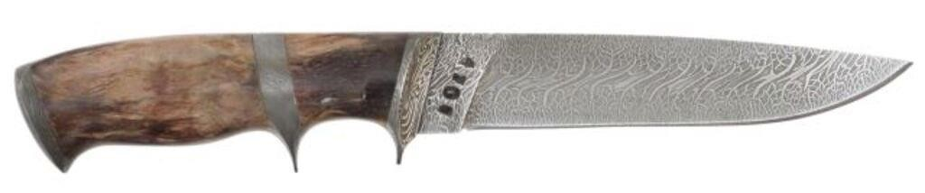 Olamic Cutlery fixed blade Suna knife Unused Like New overall