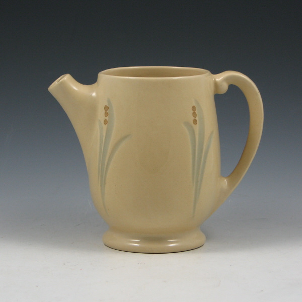 Roseville Lily of the Valley utility pitcher Marked with Rv