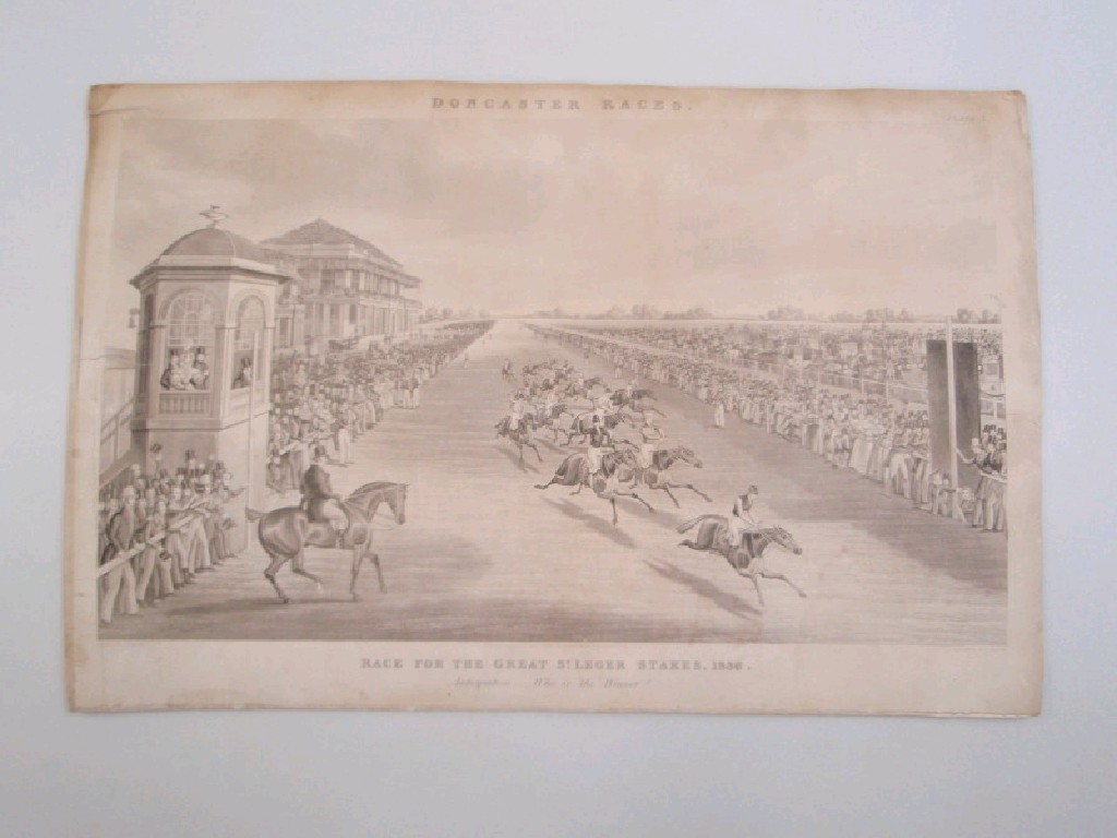 After James Pollard Doncaster Races plates 2 3 and 4