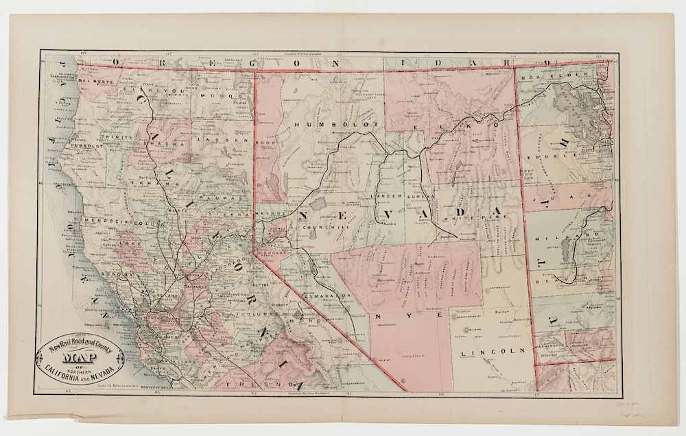 Group of Early Maps of California the Southwest 1 Geological