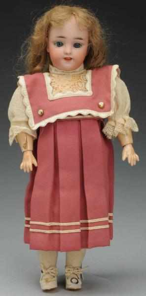 Lovely German Bisque Child Doll Bisque socket head incised Globe