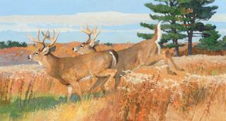 BOB KUHN 1920 2007 October Prime 1989 acrylic on board22