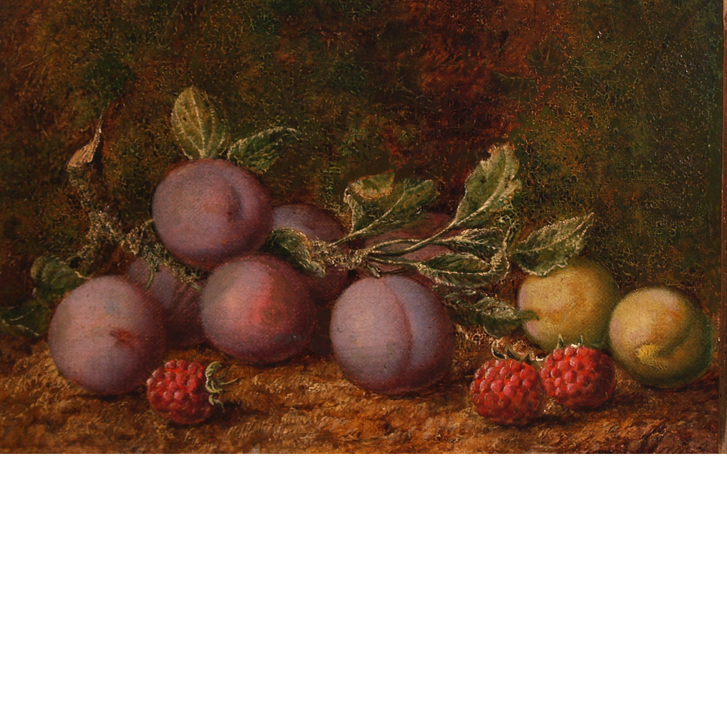 George Clare British 1830 1900 Still Life with Pansies and