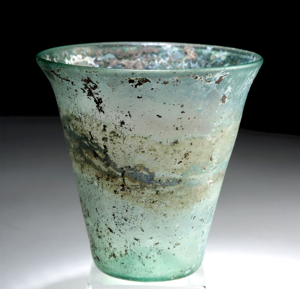 Beautiful Roman Glass Vessel Roman early Imperial Period ca 1st