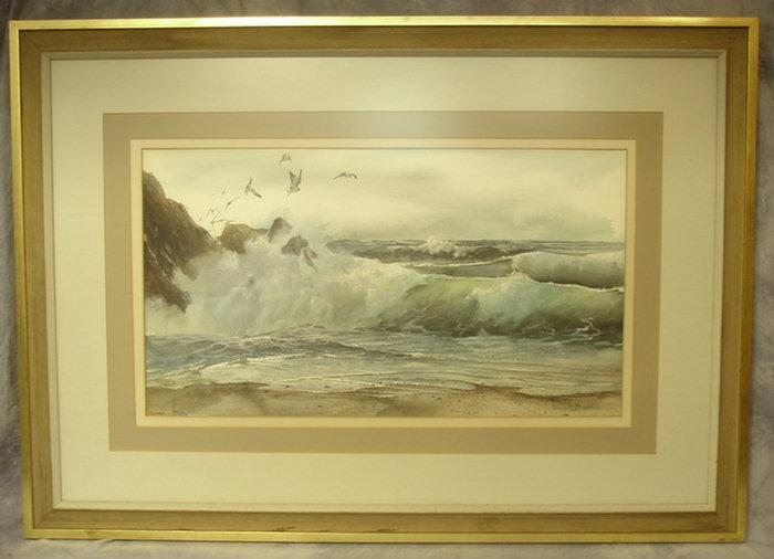 Carolyn Blish American DE b 1928 w c Gulls Over