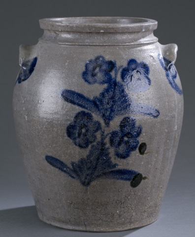 James River Valley Richmond VA Stoneware Jar Two gallon salt
