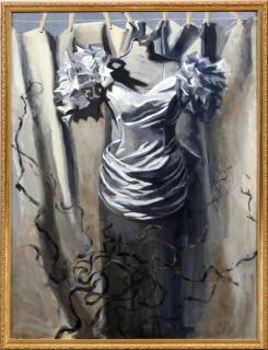 CONTEMPORARY OIL ON CANVAS CONTEMPORARY OIL ON CANVAS H 40