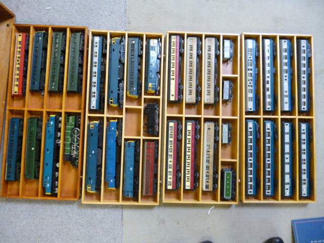 Locomotives and rolling stock by Hornby Triang and others including