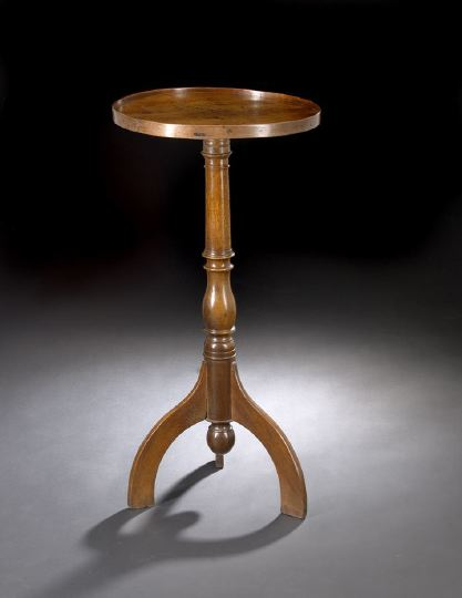 French Provincial Fruitwood Occasional Table late 19th century the circular