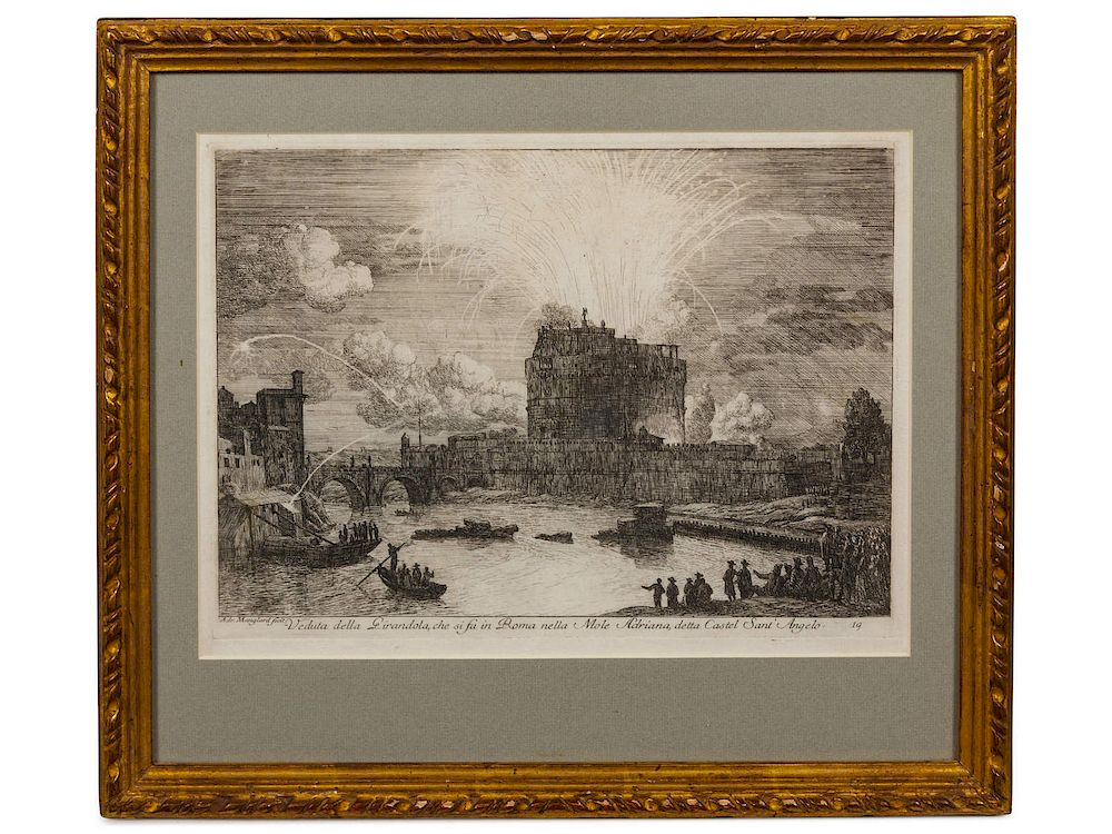 Adrien Manglard French 1695 1760 Vaduta Adrien Manglard French 1695