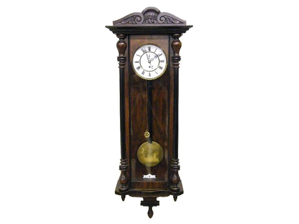 French white marble portico two train mantel clock the movement