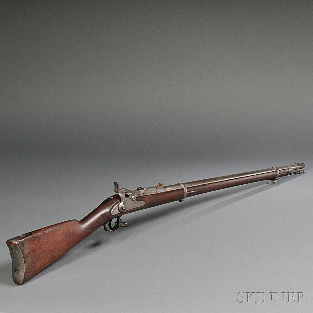 Model 1870 U S Trapdoor Springfield Rifle c 1870 73