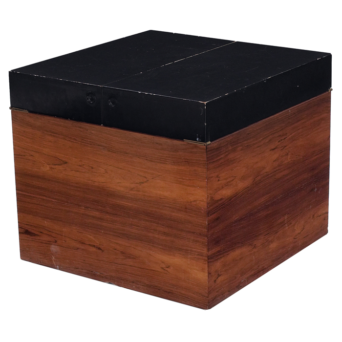 Gunnar Myrstrand storage sewing box By Kallemo Sweden rosewood box
