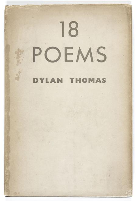 Thomas Dylan 18 Poems London The Sunday Referee and The