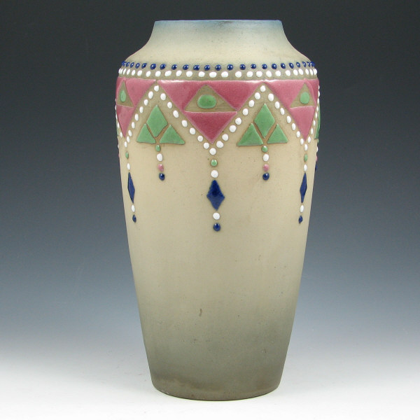 Brush McCoy 9 3 4 Jewel Vase Brush McCoy Jewel