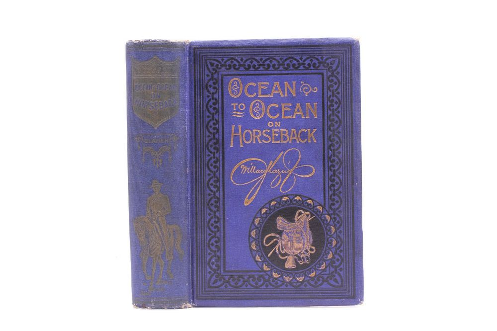 1895 1st Ed Ocean to Ocean on Horseback by Glazier