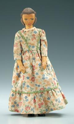 Helen Bullard doll Ozone Tennessee working 1949 1982 carved and