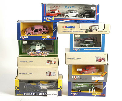Corgi group of Cars Corgi 97320 Le France Fire Truck